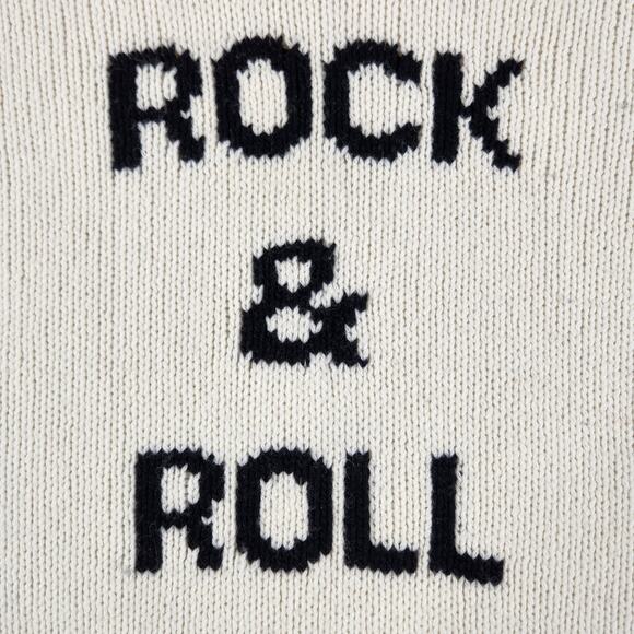 Zadig & Voltaire Alma Rock & Roll Turtleneck Sweater Size Large 100% Wool Knit - Picture 3 of 16